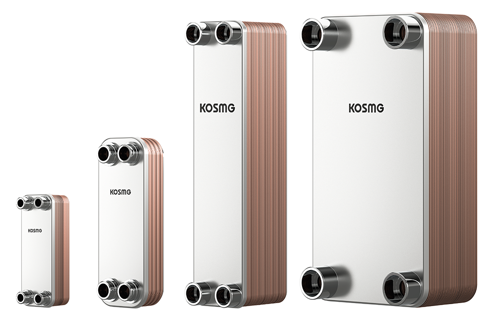 Copper-brazed plate heat exchanger product range