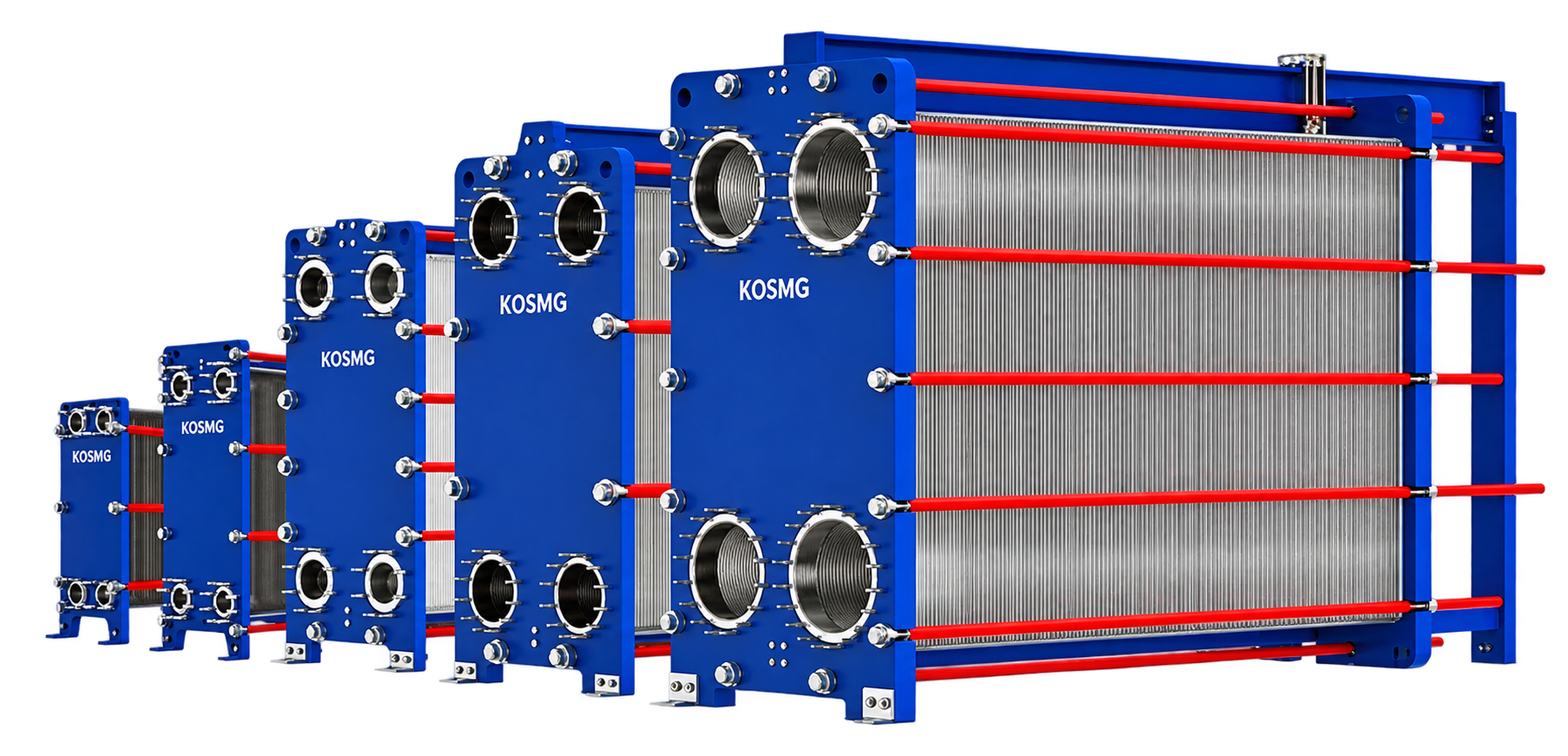 Gasketed plate heat exchanger product range